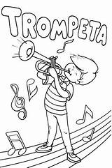 Trompeta Instrumentos Musicales Viento Musica Dar Imagui Fichas Isaac Cucaluna Instrumento Madera Sgaguilarmjargueso sketch template