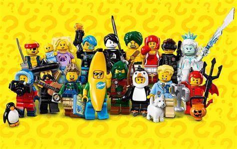 official reveal  lego series  minifigures