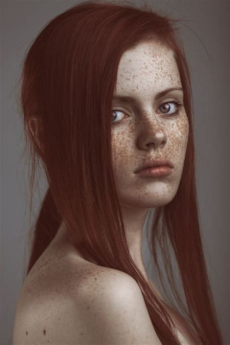 Pin By Spectrumdaze On Head Pose Fire Hair Beautiful Freckles