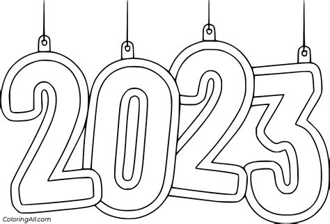 happy  year  coloring page coloringall