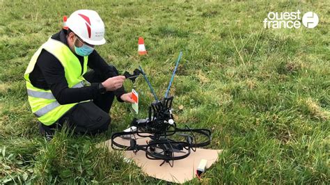 video comment fonctionne le drone au secours des lignes electriques