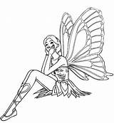 Coloring Pages Fairy Printable sketch template