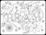 Coloring Prayer Pages Praying Pray Bible Lds Printable Color Colouring Georgia Adults Adult Keeffe Kids Sheets Child Children Lords Book sketch template