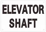 Sign Elevator Signs Shaft Aluminum Nyc Hpd sketch template