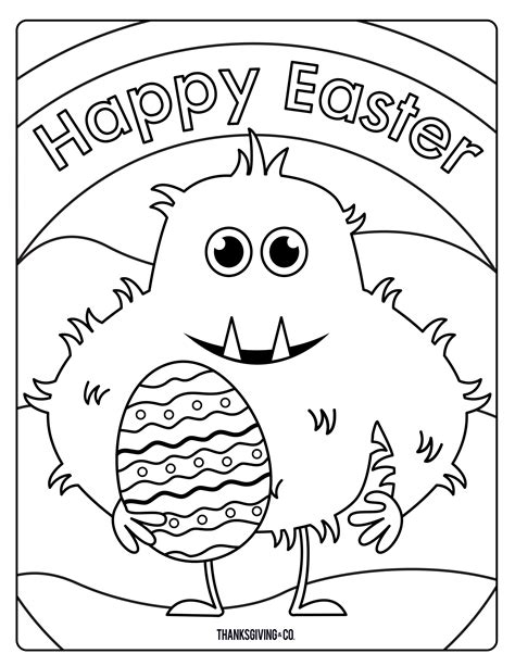 sweet  sunny spring easter coloring pages thanksgivingcom