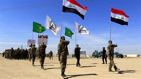 pressures iraq  embrace  militias linked  iran   york times