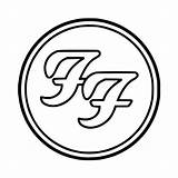Foo Fighters Logo Decal 1280 Clip sketch template