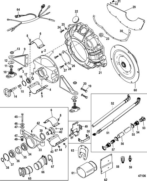 jackshaft main kit  mercruiser  mpi alphabravo ec