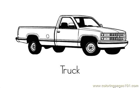 pick  truck coloring pages  printable coloring pages  kids