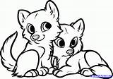 Wolf Coloring Pages Cub Getcolorings sketch template