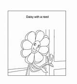 Daisy Coloring Reed Oswald Printable Octopus Flower Pdf Open Print  Studyvillage Attachments sketch template