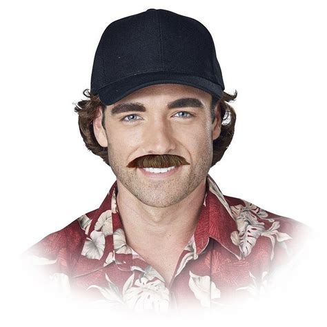 magnum pi tom selleck   anchorman costume moustache mustache