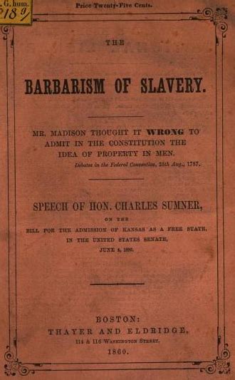 The Barbarism African American Slavery African American