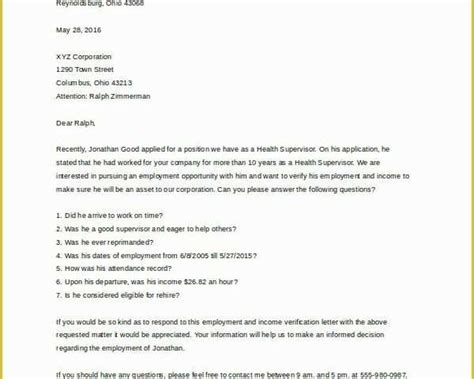 41 free proof of income letter template
