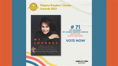 charo santos concio s memoir ‘my journey nominated at the filipino