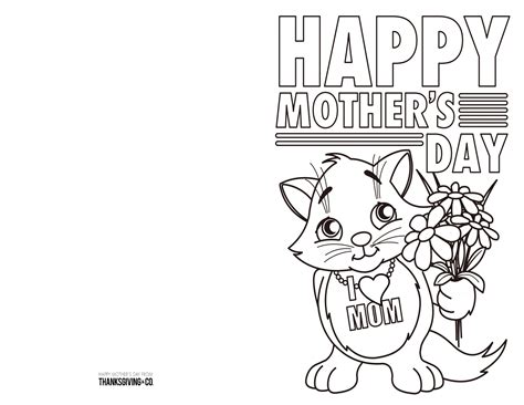 mothers day printable cards  color printable templates