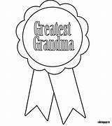 Coloring Grandma Pages Happy Birthday Grandparent Grandparents Mothers Crafts Ribbon Sheets 39s Grandmother Greatest Kindergarten Worksheets Getcolorings Visit Color School sketch template