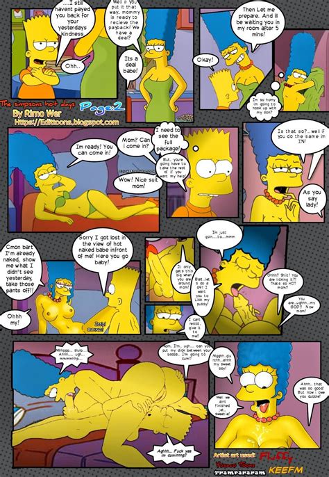 hot days complete the simpsons porn parody sex and porn comics