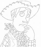 Woody Story Coloring Toy Pages Cartoon Berbulu Pm Posted sketch template
