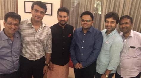 meet   bcci team sourav ganguly   elected unopposed