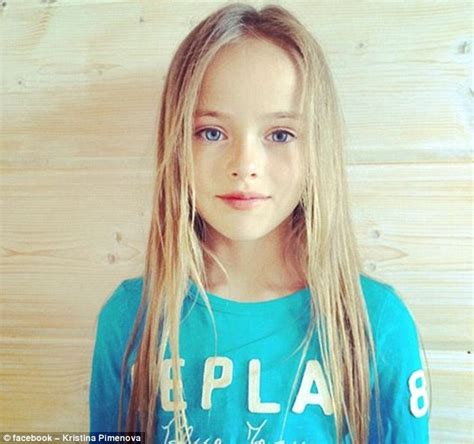 kristina pimenova was named the most beautiful girl in the