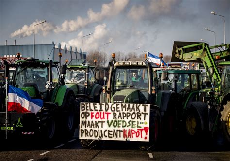 woensdag weer boerenprotesten mogelijk verkeershinder