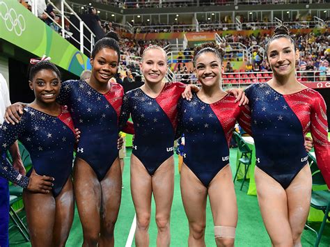 Olympics Team Usa Gymnastics Qualifying Round Performance