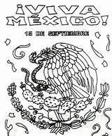 Coloring Pages Septiembre Colorear Para Mexico Spanish Independencia Alphabet Viva Printable Teaching Color Hispanic Heritage Month Dibujos Vacation Thinker Silhouette sketch template