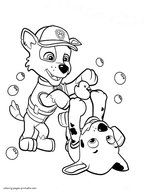 paw patrol halloween coloring pages coloring home