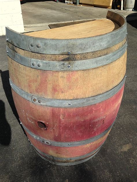 wine barrel  planter buffalo barrel company