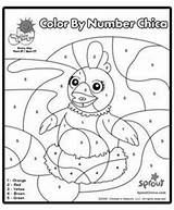 Coloring Chica Show Pages Sprout Kids Party Color Birthday Number Printable Kelly Google Search Universal Cherelle Cole Sproutonline Template sketch template