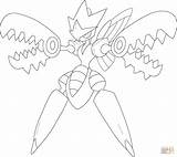 Pokemon Coloring Mega Scizor Pages Sceptile Printable Print Color Marill Supercoloring Party Drawing Getcolorings Popular Colorings Online Book Getdrawings Lesson sketch template