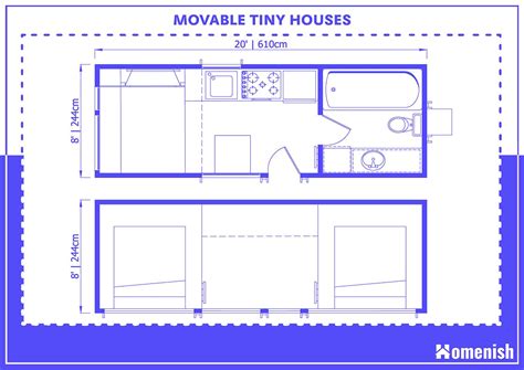 guide  tiny house dimensions   drawings homenish