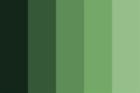 shade  green color palette