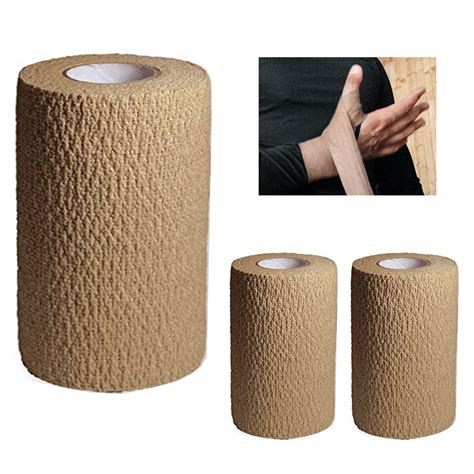 pc cohesive bandage  adhesive wrap elastic  aid medical
