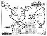 Vampirina Coloring Pages Disney Printable Demi Junior Print Halloween Sheet Playhouse Scribblefun Fun Family Sheets Kids Little Template Vee Jr sketch template