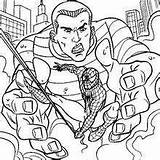 Colorear Sandman Hellokids Sable Gigantesque Masque Etrange Universo Arena Venom sketch template