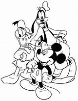 Goofy Disney Pluto Imprimir Agrandar Clubhouse sketch template