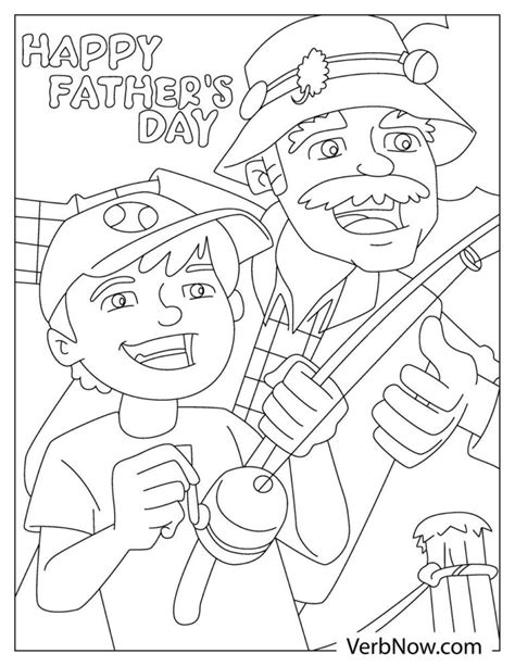 happy fathers day coloring pages book   printable