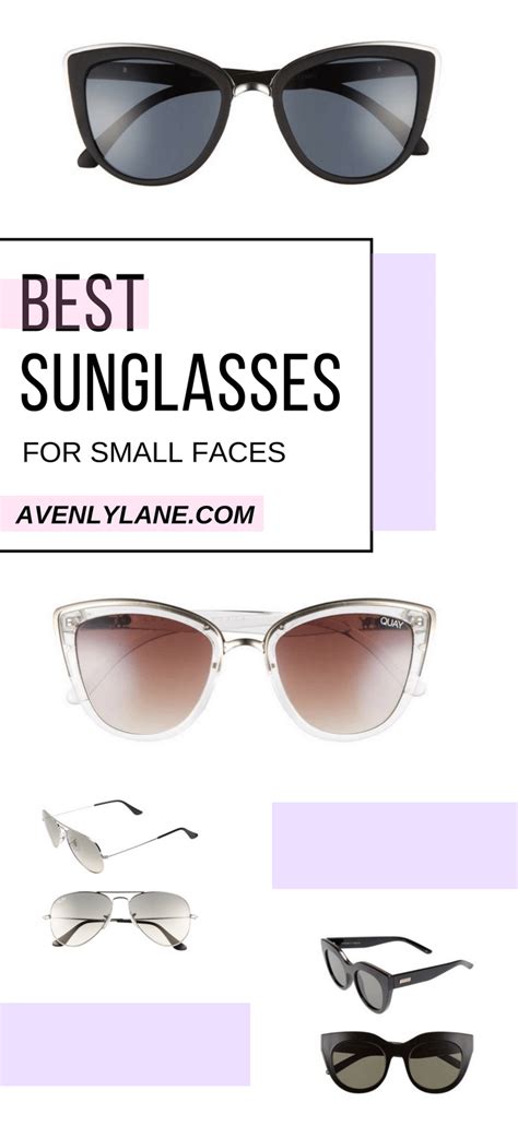 the most flattering sunglasses for women with small faces avenly lane