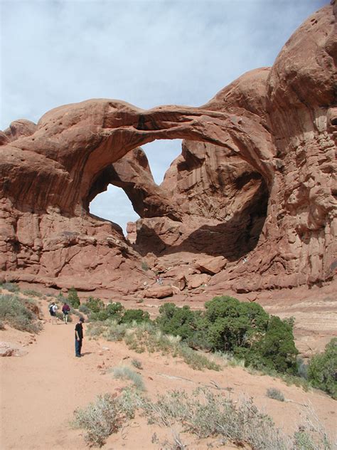 Arches National Park Hiking Trail Photos