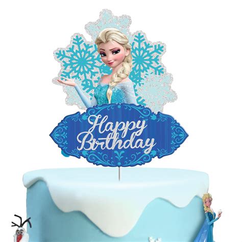 frozen birthday cakes toppers ediechristiana