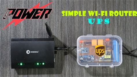simplest  ups   wi fi routers youtube