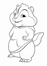 Coloring Pages Chipmunk Chipmunks Alvin Kids Print Theodore Printable Cartoon Colouring Brittany Animal Luxury Sheets Popular Choose Board Drawings sketch template