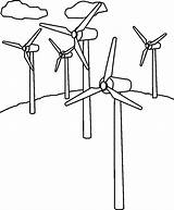 Wind Turbine Coloring 83kb 990px sketch template