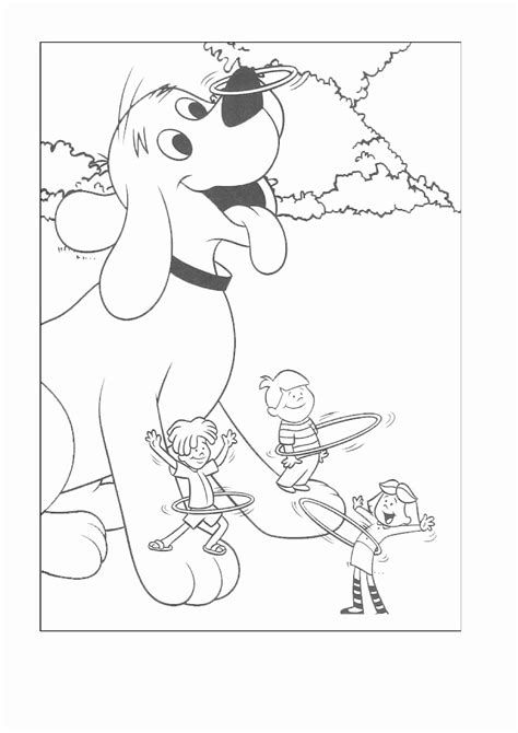 clifford puppy days coloring pages  getcoloringscom  printable