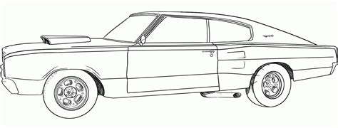 dodge charger car coloring pages coloring home