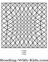 Coloring Pages Grid Color Number Printables Difficult Az sketch template