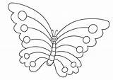 Coloring Butterfly Pages Kaynak Xyz sketch template