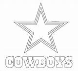 Cowboys sketch template